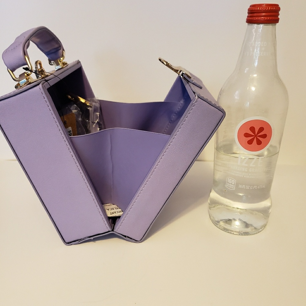 lavender "Secret box handbag" 3AM Forever® - Picture 3 of 8